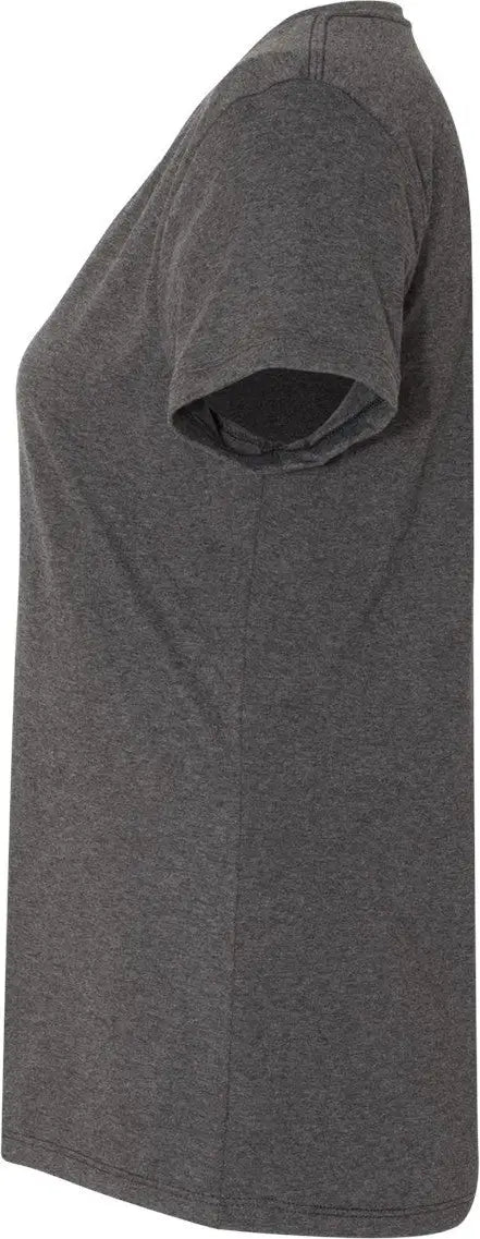 Hanes 42vt Perfect-t Women’s Triblend V-neck T-shirt - Slate