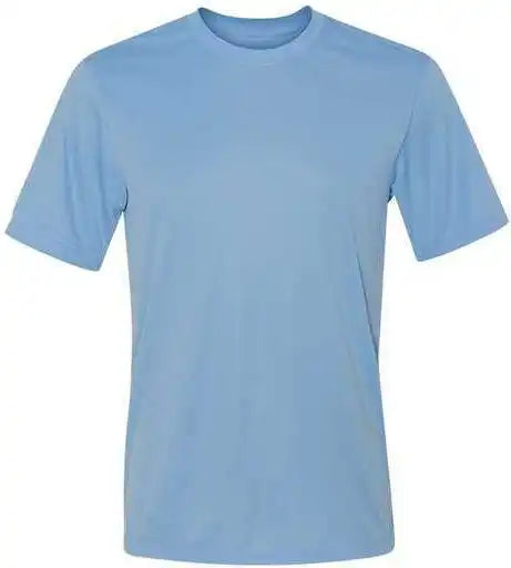 Hanes 4820 Cool Dri Performance Short Sleeve t Shirt Light Blue
