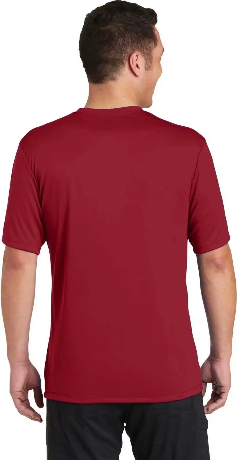 Hanes 4820 Cool Dri Performance t Shirt Deep Red