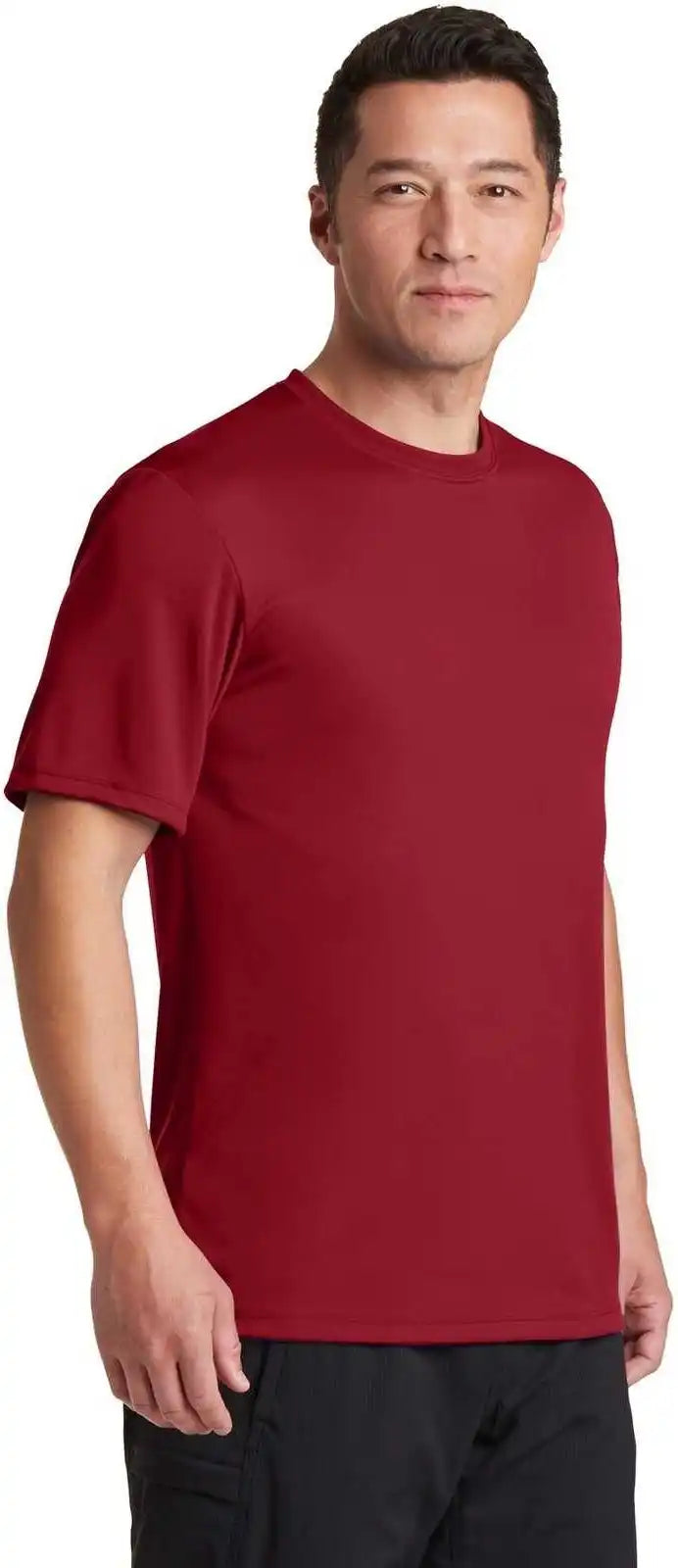 Hanes 4820 Cool Dri Performance t Shirt Deep Red