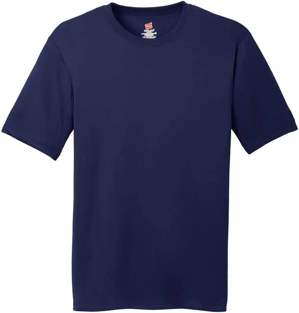 Hanes 4820 Cool Dri Performance t Shirt Navy