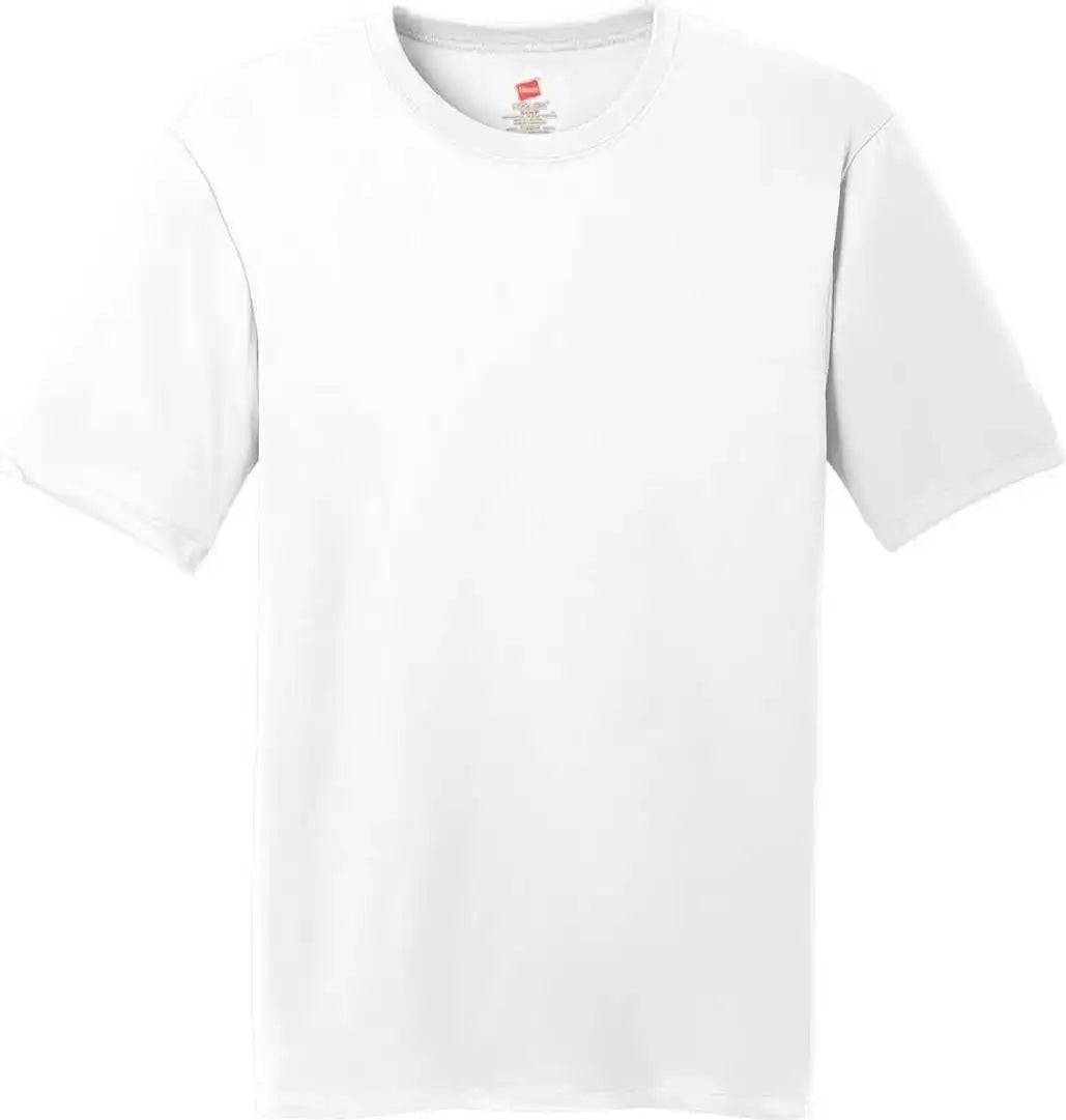 Hanes 4820 Cool Dri Performance t Shirt White