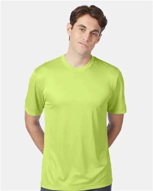 Hanes 4820h Cool Dri Performance T-shirt - 4820 - Safety Green