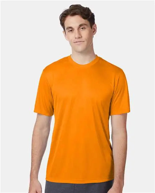 Hanes 4820h Cool Dri Performance T-shirt - 4820 - Safety Orange