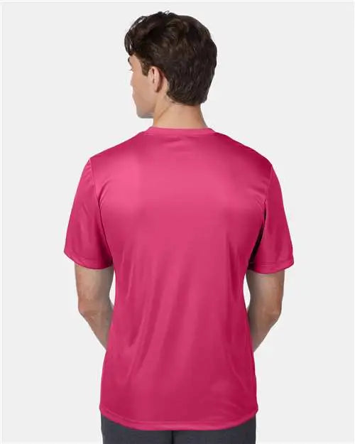 Hanes 4820h Cool Dri Performance T-shirt - 4820 - Wow Pink