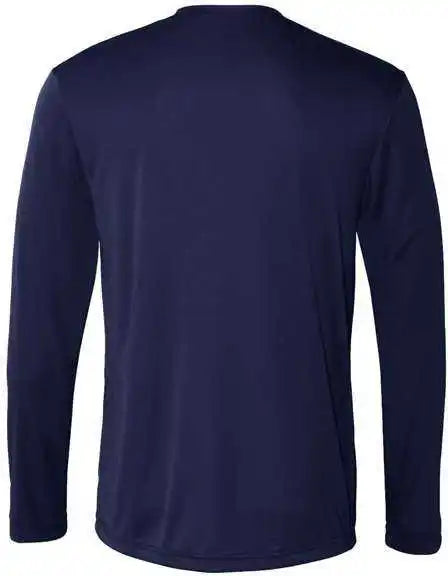 Hanes 482l Cool Dri Long Sleeve Performance t Shirt Navy