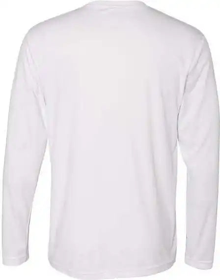 Hanes 482l Cool Dri Long Sleeve Performance T-shirt - White