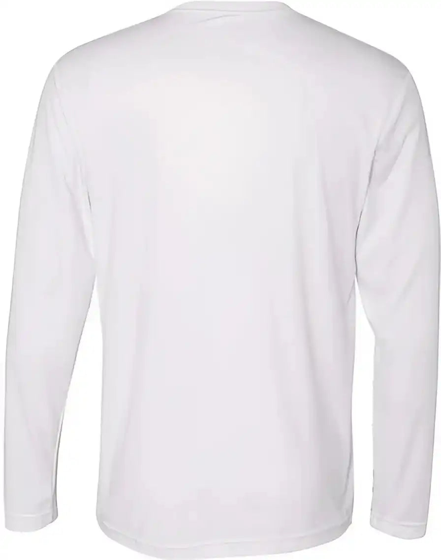 Hanes 482l Cool Dri Long Sleeve Performance T-shirt - White
