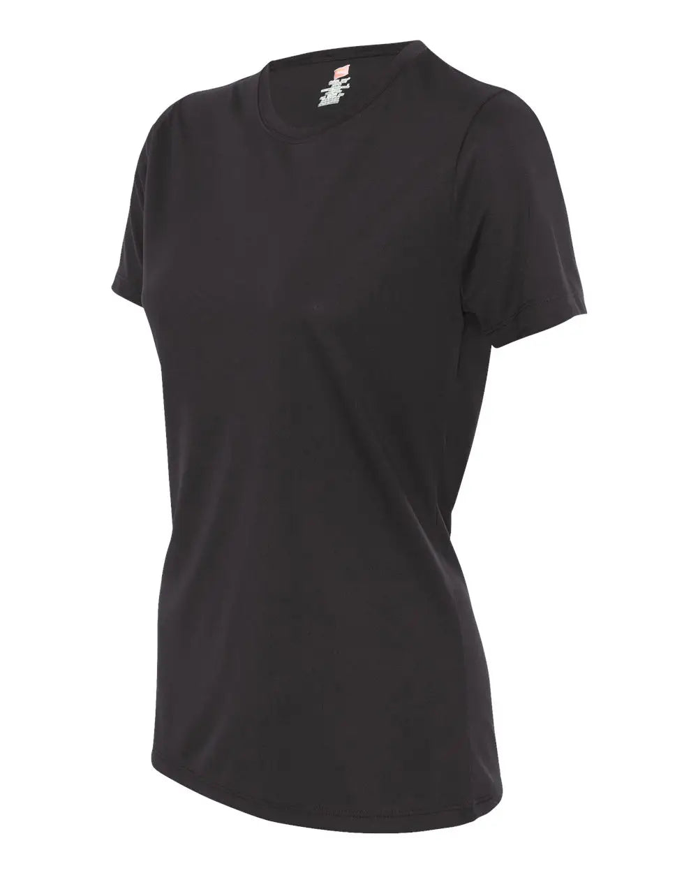 Hanes 4830 Cool Dri Women’s Performance T-shirt - Black - Ladies s