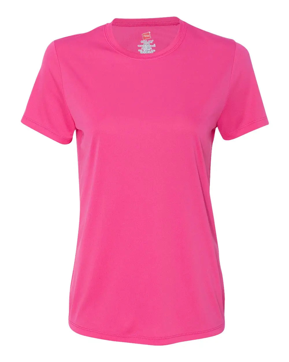 Hanes 4830 Cool Dri Women’s Performance T-shirt - Wow Pink - Ladies s
