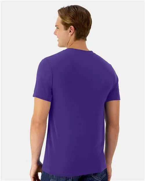 Hanes 4873 Cool Dri Cotton Touch T-shirt - Athletic Purple