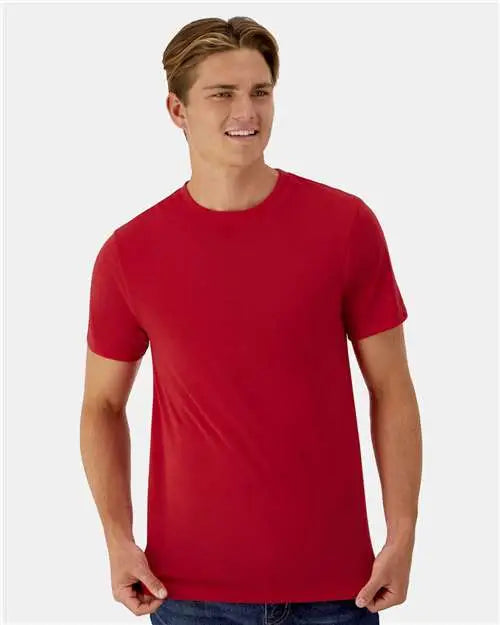 Hanes 4873 Cool Dri Cotton Touch T-shirt - Athletic Red - Adult s