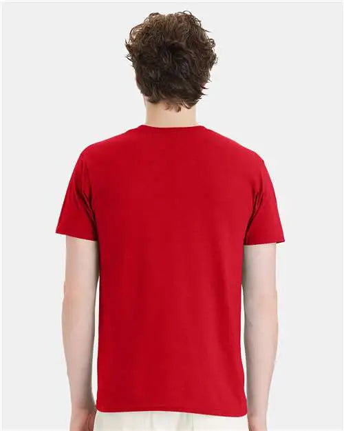 Hanes 4980 Perfect-t T-shirt - Athletic Red