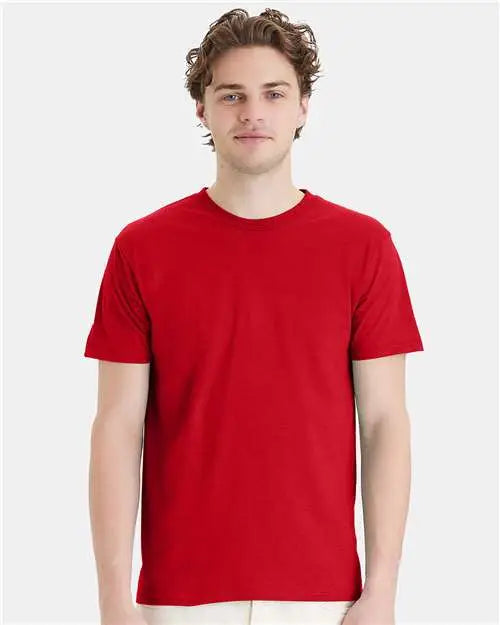 Hanes 4980 Perfect-t T-shirt - Athletic Red