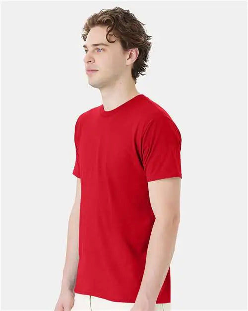 Hanes 4980 Perfect-t T-shirt - Athletic Red