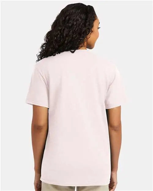 Hanes 4980 Perfect-t T-shirt - Body Blush Heather