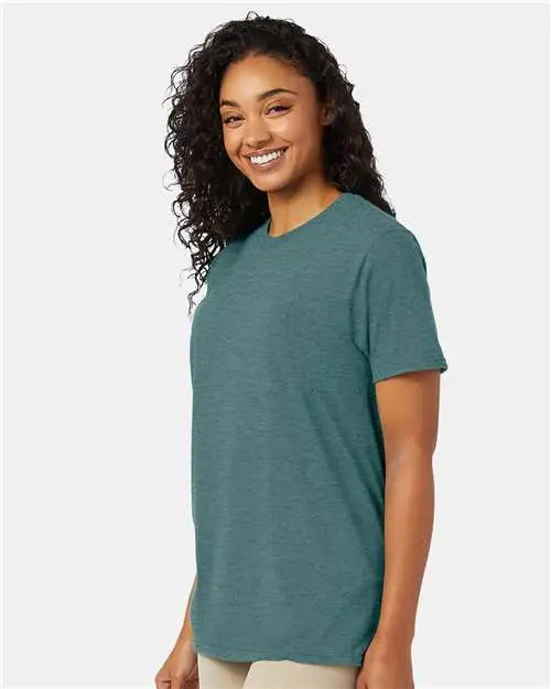 Hanes 4980 Perfect-t T-shirt - Cactus Heather