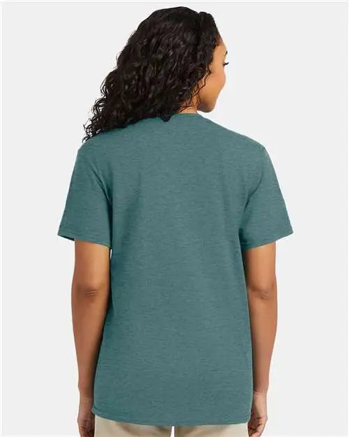 Hanes 4980 Perfect-t T-shirt - Cactus Heather