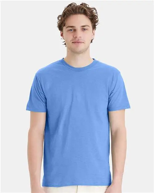 Hanes 4980 Perfect-t T-shirt - Carolina Blue