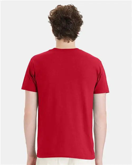Hanes 4980 Perfect-t T-shirt - Deep Red