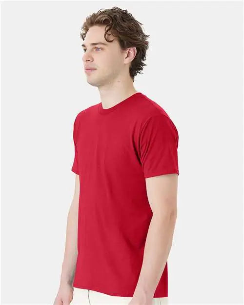 Hanes 4980 Perfect-t T-shirt - Deep Red