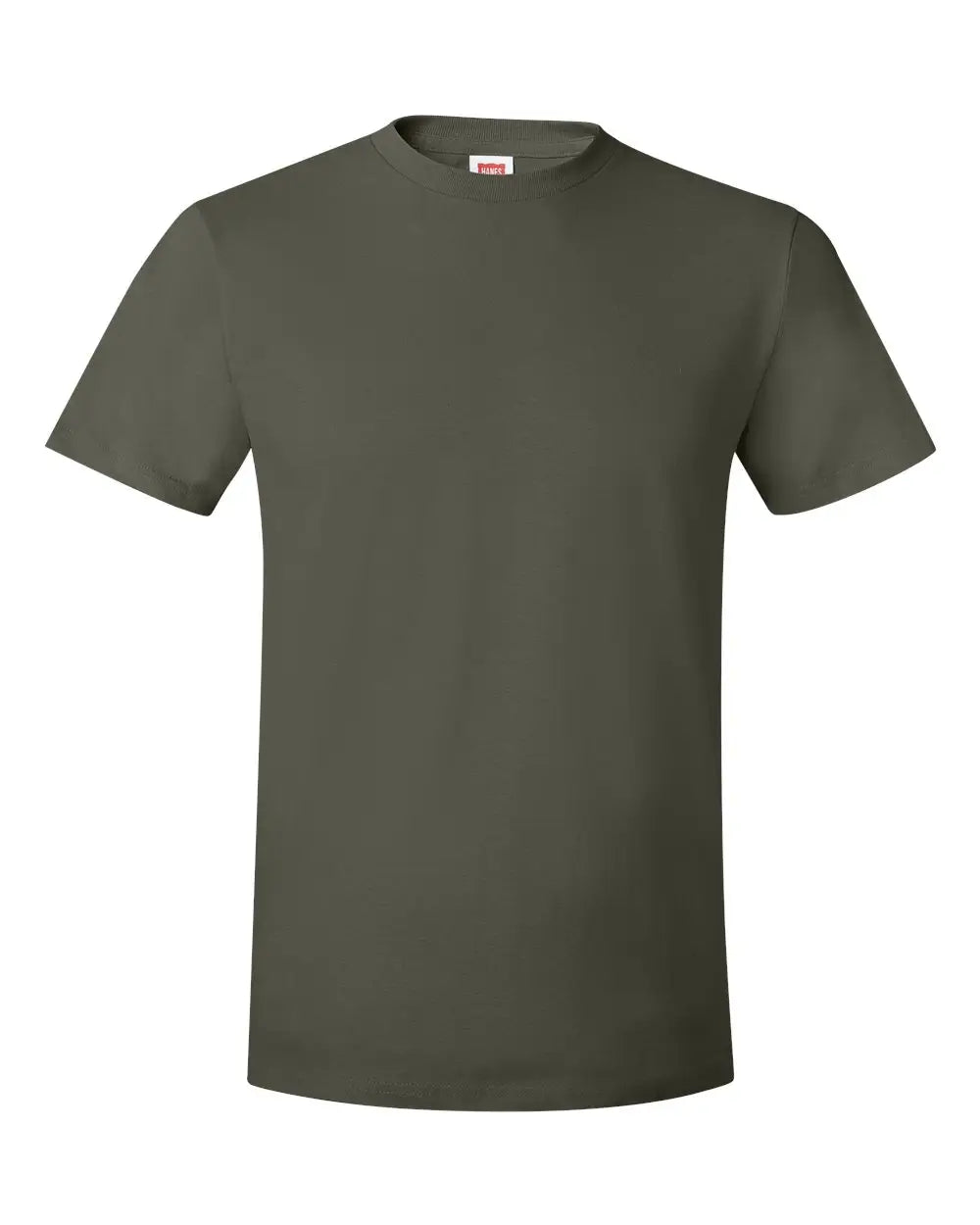 Hanes 4980 Perfect-t T-shirt - Fatigue Green - Olive / s