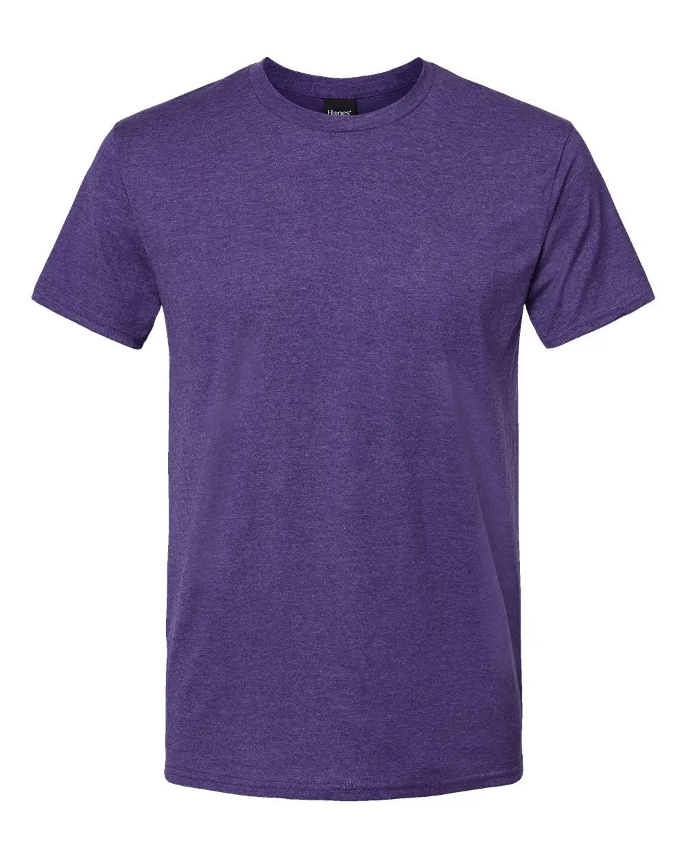 Hanes 4980 Perfect-t T-shirt - Grape Smash Heather - Purple / s