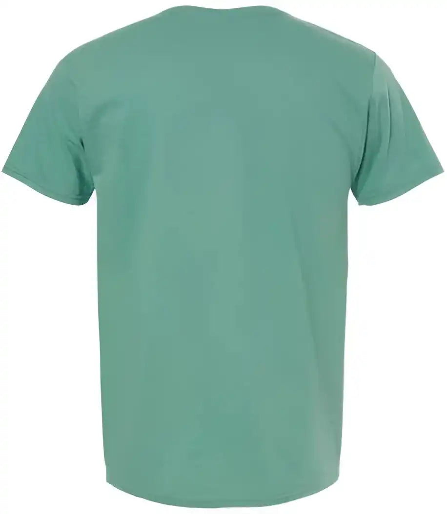 Hanes 4980 Perfect t Shirt Marbled Green Clay