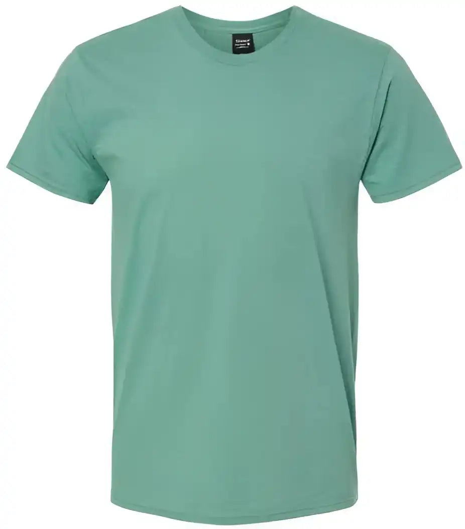 Hanes 4980 Perfect t Shirt Marbled Green Clay
