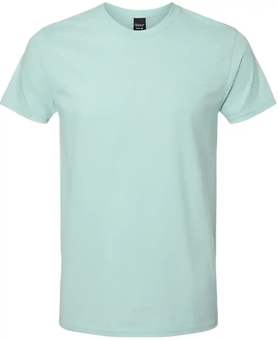 Hanes 4980 Perfect t Shirt Marbled Ice Fall