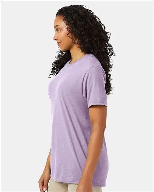Hanes 4980 Perfect-t T-shirt - Marbled Pale Violet
