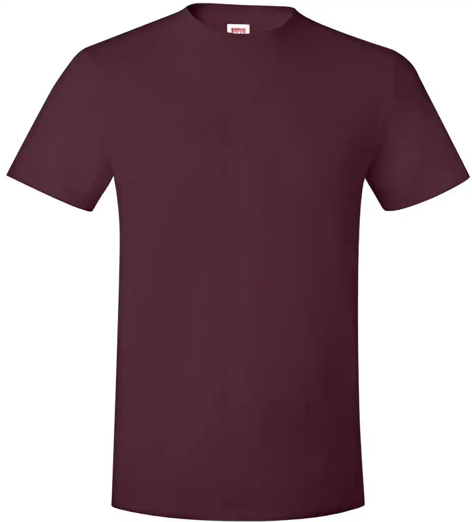 Hanes 4980 Perfect t Shirt Maroon
