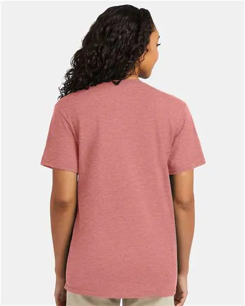 Hanes 4980 Perfect-t T-shirt - Mauve Heather