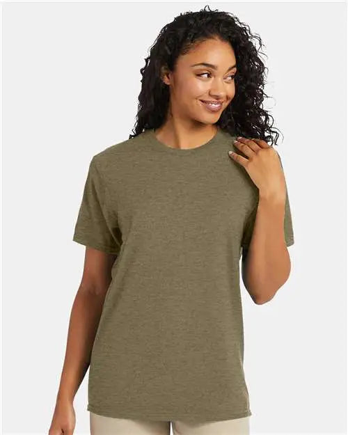 Hanes 4980 Perfect-t T-shirt - Oregano Heather