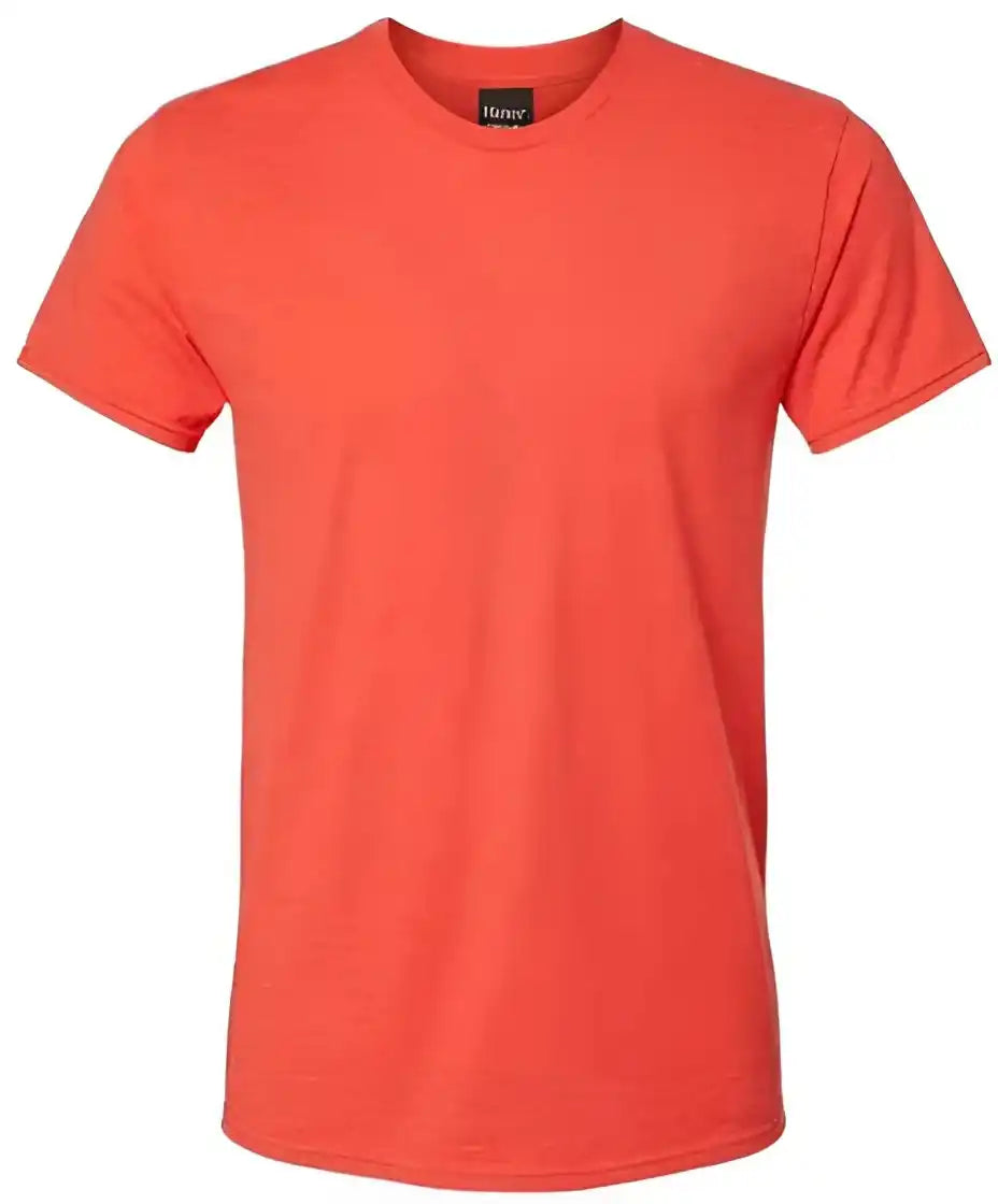 Hanes 4980 Perfect-t T-shirt - Poppy Red Heather