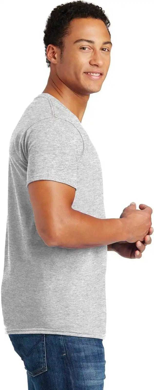 Hanes 4980 Perfect t Shirt Ash