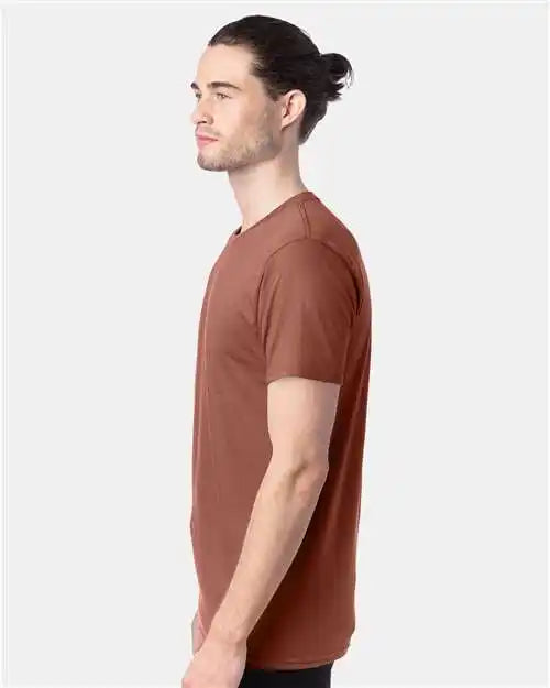 Hanes 4980 Perfect t Shirt Canyon Rock Brown