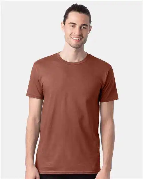 Hanes 4980 Perfect t Shirt Canyon Rock Brown