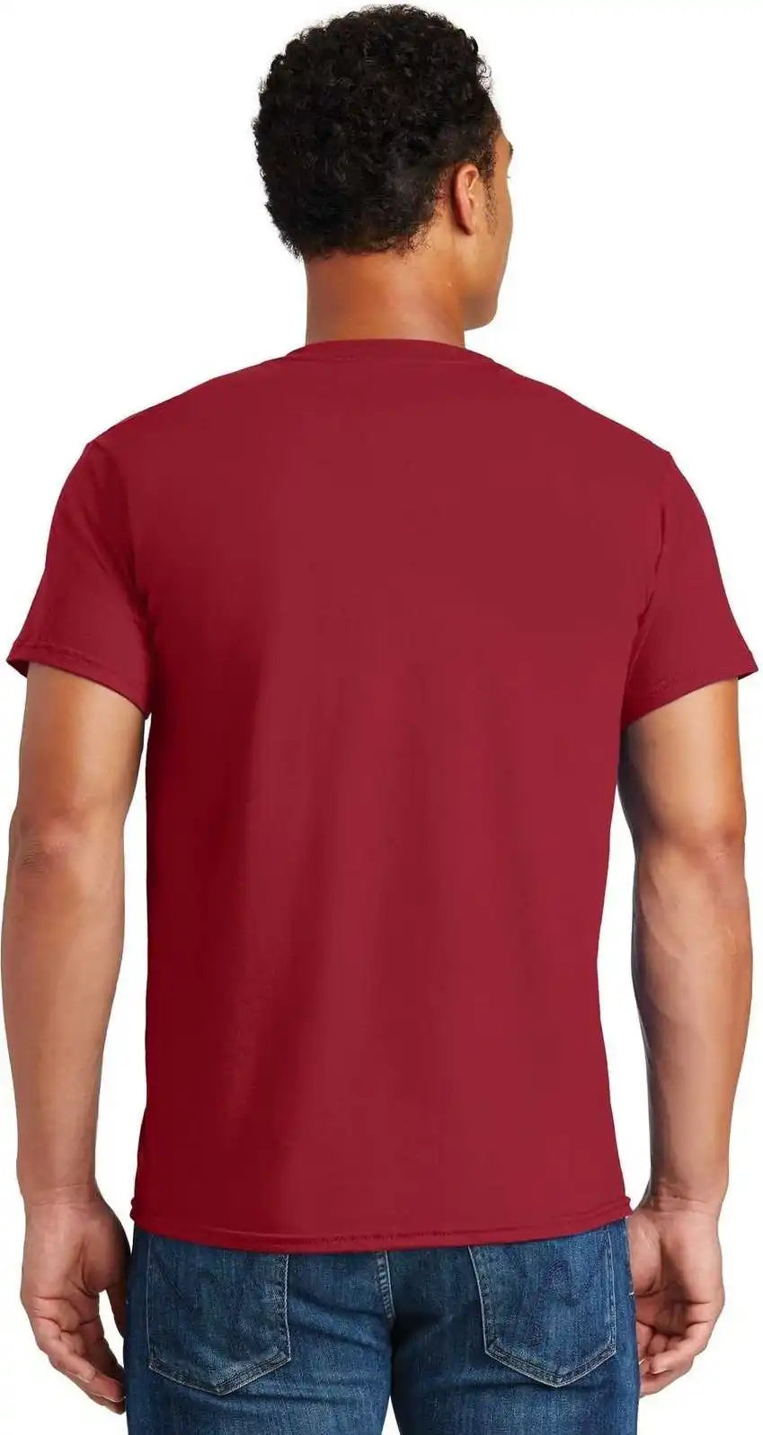 Hanes 4980 Perfect t Shirt Deep Red