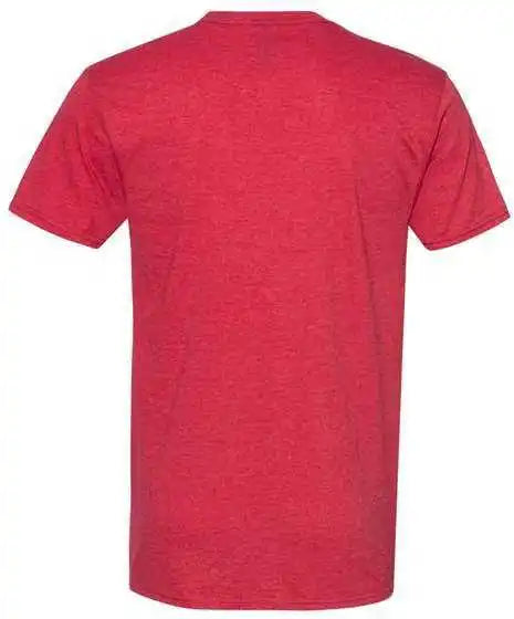 Hanes 4980 Perfect t Shirt Heather Red