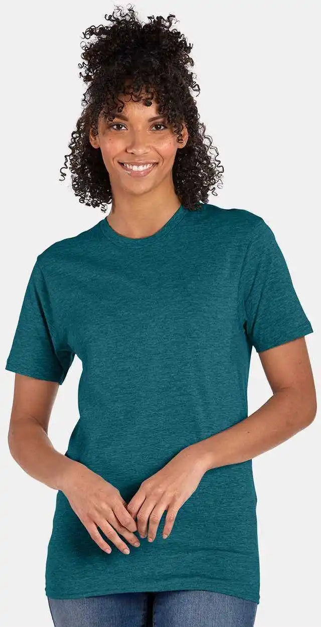 Hanes 4980 Perfect-t T-shirt - Jade Pine Heather