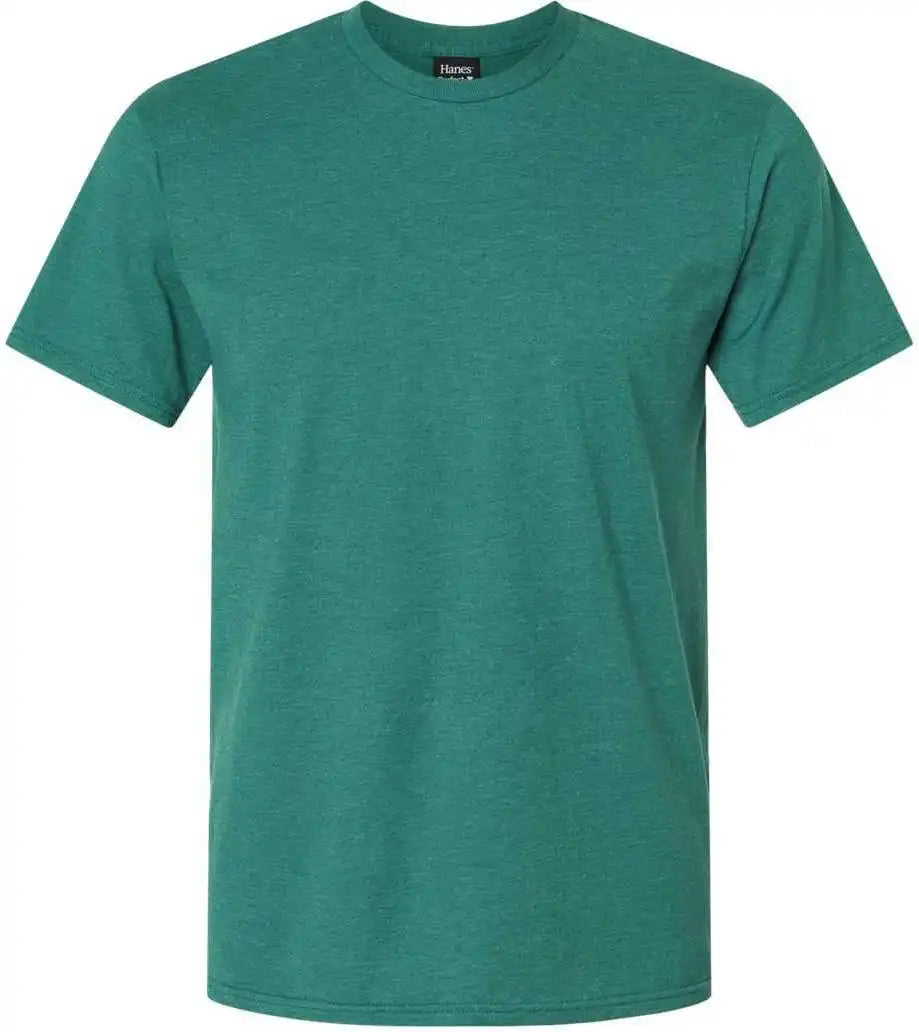 Hanes 4980 Perfect t Shirt Jade Pine Heather