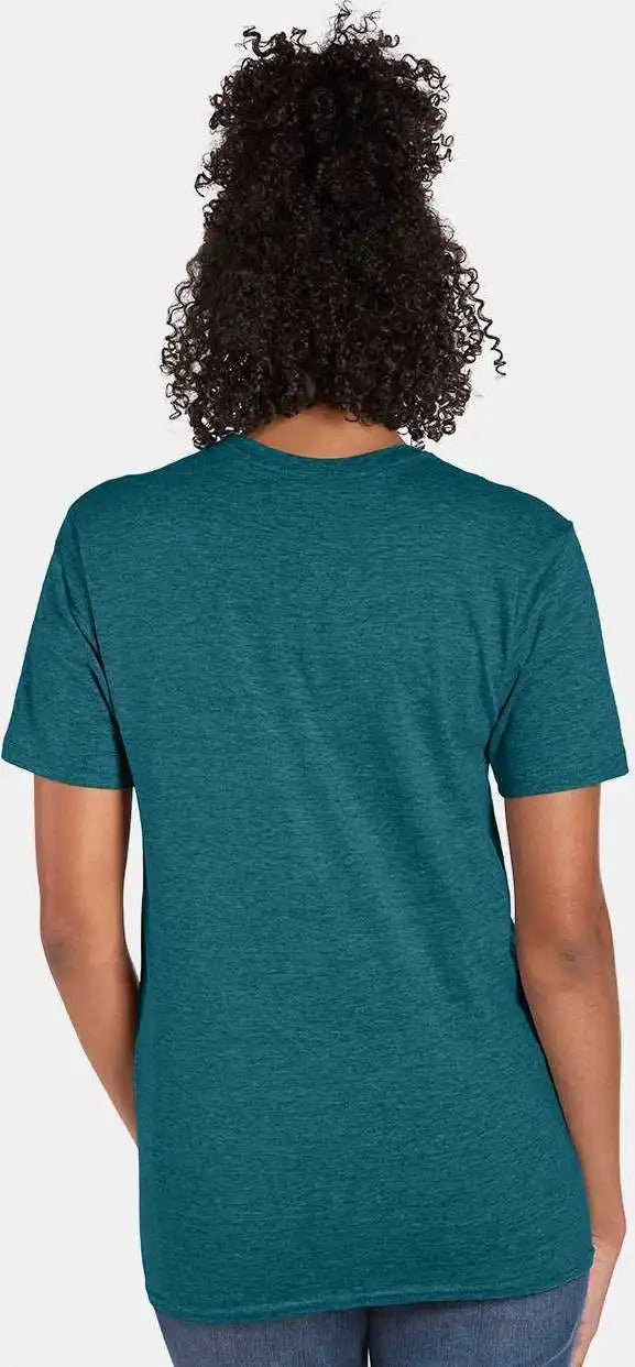 Hanes 4980 Perfect t Shirt Jade Pine Heather