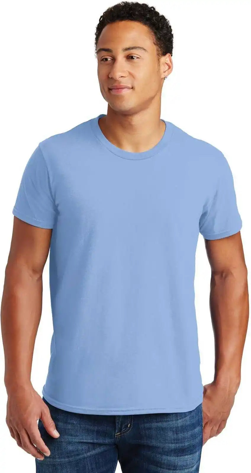 Hanes 4980 Perfect t Shirt Light Blue