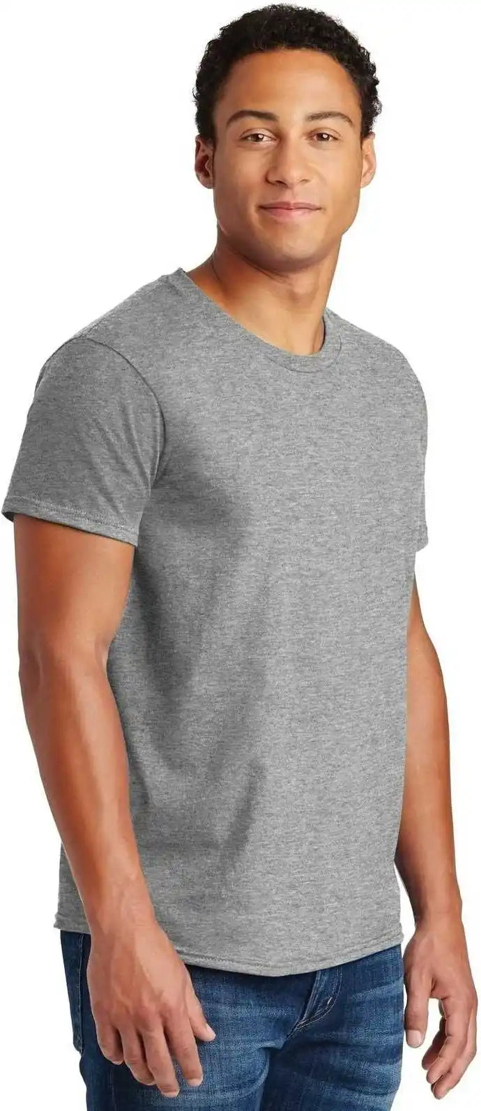 Hanes 4980 Perfect t Shirt Light Steel