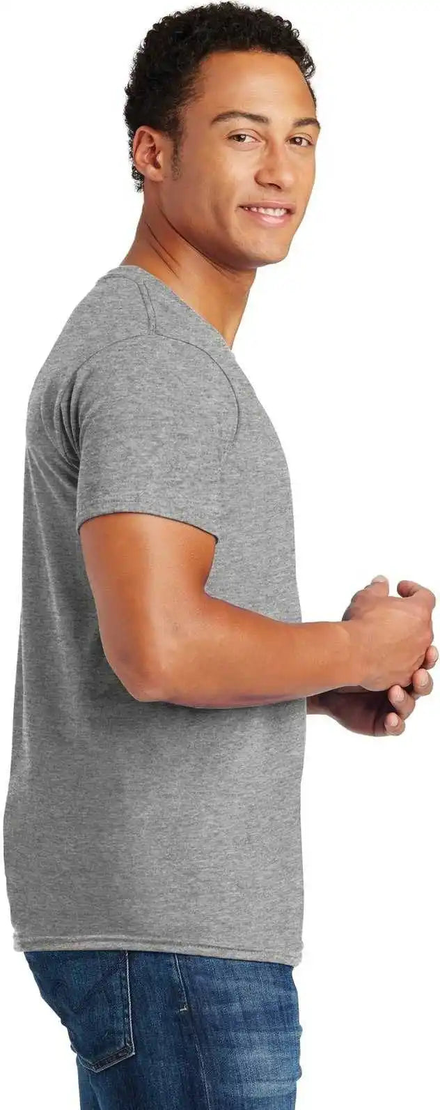 Hanes 4980 Perfect t Shirt Light Steel