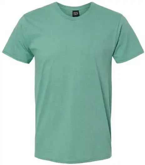 Hanes 4980 Perfect t Shirt Marbled Green Clay