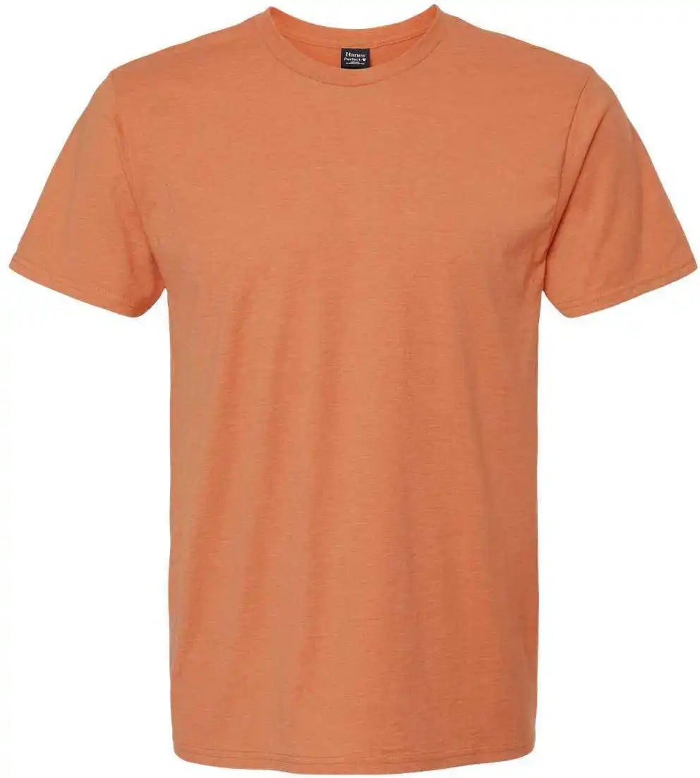 Hanes 4980 Perfect t Shirt Pumpkin Heather