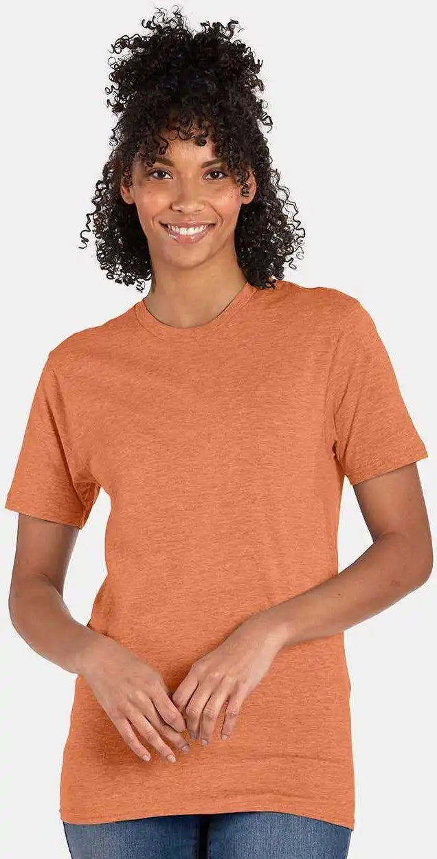Hanes 4980 Perfect t Shirt Pumpkin Heather