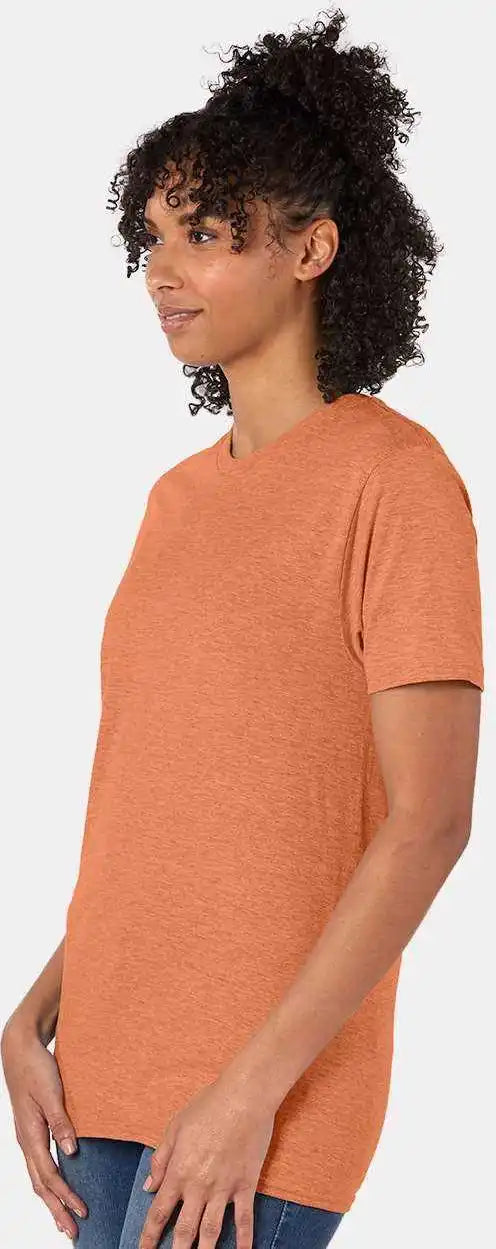 Hanes 4980 Perfect t Shirt Pumpkin Heather